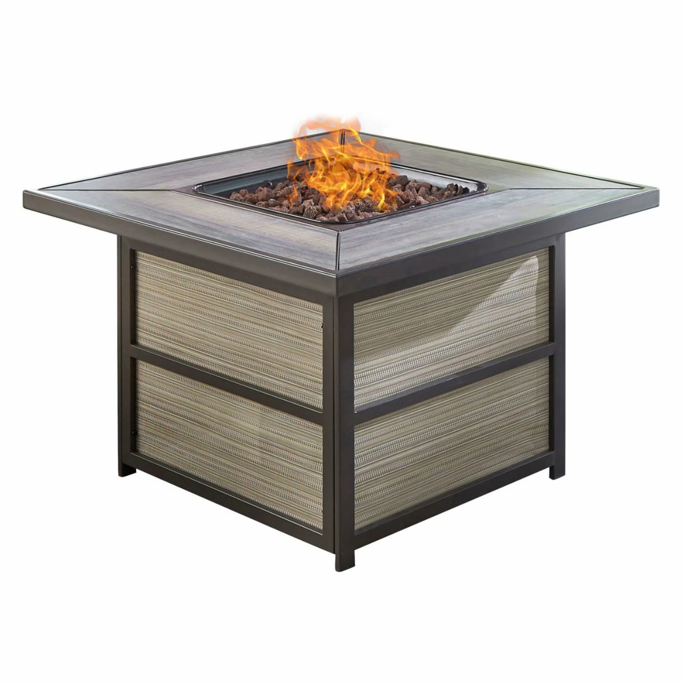 Flash Sale ⭐ Conversation Sets Hanover Traditions Aluminum Rectangular Fire Pit Patio Chat Set ✨ 4 Flash Sale ⭐ Conversation Sets Hanover Traditions Aluminum Rectangular Fire Pit Patio Chat Set ✨ - Image 4