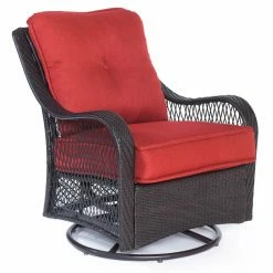 Wholesale 😉 Conversation Sets Hanover Orleans 4 Piece Wicker Fire Pit Conversation Set ✔️ -Hammocks store detail2ALMO319