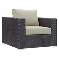 Discount 🧨 Conversation Sets Modway Convene 5 Piece Outdoor Chair And Ottoman Patio Set With Fire Pit 👏 -Hammocks store detail2EEI2437