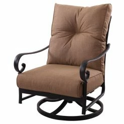 Cheap 🎉 Conversation Sets Darlee Santa Anita Cast Aluminum 5 Piece Patio Propane Fire Pit Conversation ⭐ -Hammocks store detail2ELIT492