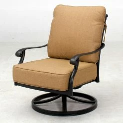 Wholesale 🧨 Conversation Sets Darlee Madison 5 Piece Aluminum Round Fire Pit Patio Set 🎁 -Hammocks store detail2ELIT700