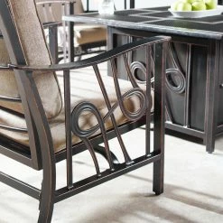 Cheap 🤩 Conversation Sets Oakland Living Egypt Regis Aluminum 5 Piece Propane Fire Pit Chat Set 🛒 13 Cheap 🤩 Conversation Sets Oakland Living Egypt Regis Aluminum 5 Piece Propane Fire Pit Chat Set 🛒 -Hammocks store detail2OL1086