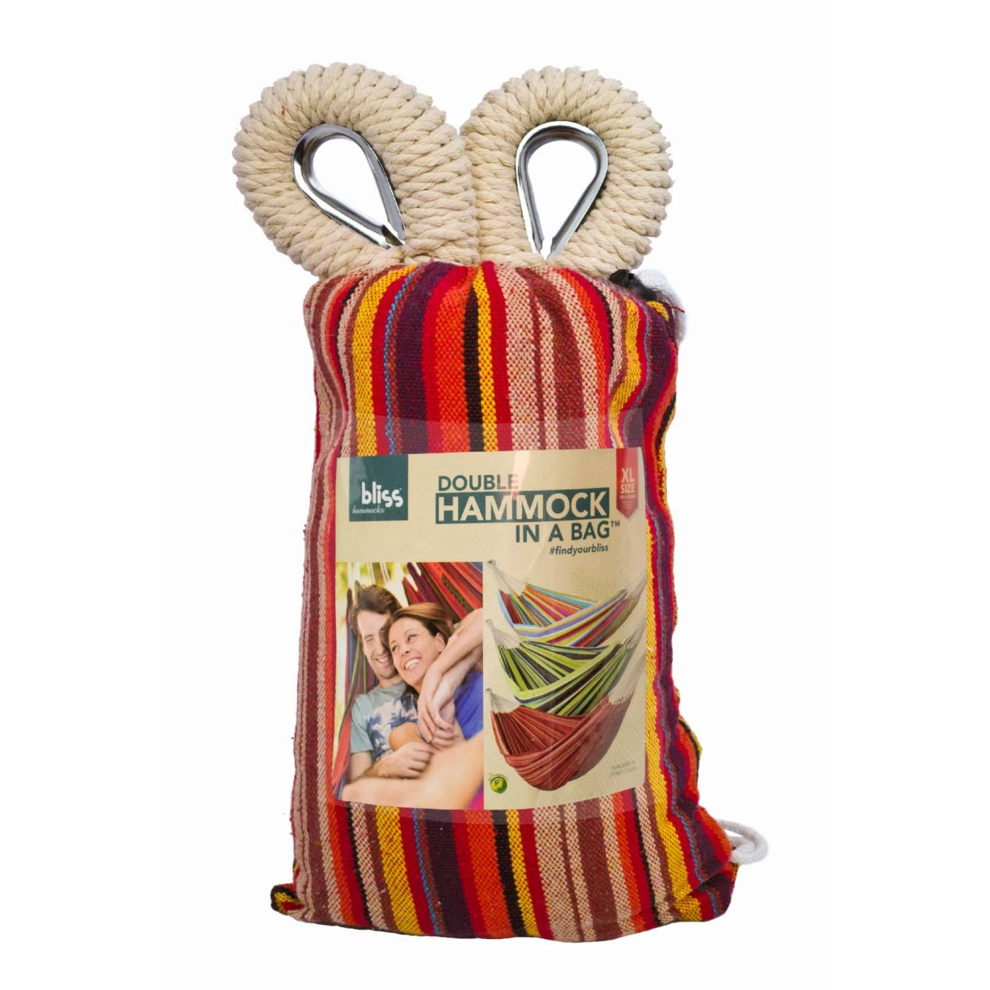 Flash Sale ๐ Fabric Bliss Hammocks 2 Person Brazilian Hammock In A Bag โญ 4 Flash Sale ๐ Fabric Bliss Hammocks 2 Person Brazilian Hammock In A Bag โญ - Image 4