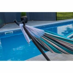 New ✔️ Vivere Hammocks Fabric Vivere Sunbrella Token Surfside Hammock With Steel Stand 👏 -Hammocks store detail2VIV044