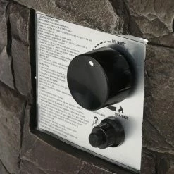 Top 10 🥰 Best Selling Home Decor Conversation Sets Janika Outdoor Wicker 4 Seater Swivel Club Chair Set With Fire Pit ❤️ -Hammocks store detail3BSHD4565