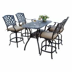 Best Sale 😍 Counter Height Chairs Darlee Ocean View Counter Height Patio Bar Stool With Cushion ✨ -Hammocks store detail3ELIT310