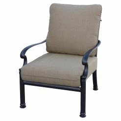 Budget 👍 Conversation Sets Darlee Santa Barbara 5 Piece Aluminum Round Fire Pit Patio Set ✔️ -Hammocks store detail3ELIT640