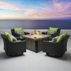 Hot Sale ๐งจ RST Brands Conversation Sets RST Deco Wicker 5 Piece Motion Fire Pit Chat Set ๐ 15 Hot Sale ๐งจ RST Brands Conversation Sets RST Deco Wicker 5 Piece Motion Fire Pit Chat Set ๐ -Hammocks store detail3FLO338