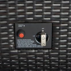 Best reviews of 🧨 RST Brands Conversation Sets RST Deco Wicker 5 Piece Love And Motion Fire Pit Chat Set 👏 -Hammocks store detail3FLO339