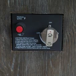 Hot Sale ⌛ Conversation Sets RST Brands Deco Resin Wicker 5 Piece Motion Fire Pit Patio Conversation Set 🧨 -Hammocks store detail3FLO360