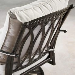 Wholesale 😍 Conversation Sets Oakland Living Rica Ritz Aluminum 5 Piece Propane Fire Pit Chat Set 🔔 -Hammocks store detail3OL1080