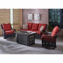 New 𧨠Conversation Sets Hanover Orleans Wicker Rectangular Fire Pit Patio Conversation Set π 14 New 𧨠Conversation Sets Hanover Orleans Wicker Rectangular Fire Pit Patio Conversation Set π -Hammocks store detail4ALMO1317