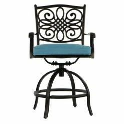 Best Sale 💯 Patio Dining Sets Hanover Traditions Aluminum Fire Pit Patio Dining Set 🥰 -Hammocks store detail4ALMO1324