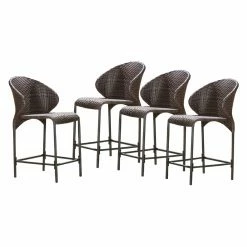 Cheapest ⌛ Best Selling Home Side Chairs Stefan Wicker Counter Stool - Set Of 4 👏 13 Cheapest ⌛ Best Selling Home Side Chairs Stefan Wicker Counter Stool - Set Of 4 👏 -Hammocks store detail4BSHD2274