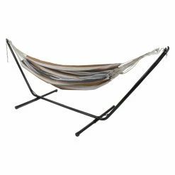 Top 10 ⭐ Fabric Northlight 73 In. Striped Double Brazilian Hammock 🔥 -Hammocks store detail4GORD4869