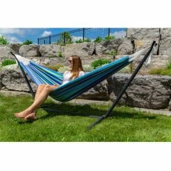 Top 10 😀 Hand Woven Vivere 9 Ft. Double Cotton Hammock With Stand 😀 -Hammocks store detail4VIV089