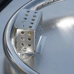 Cheapest ✔️ Best Selling Home Decor Conversation Sets Yamato Outdoor Wicker Swivel Club Chair And Fire Pit Set - 3 Piece Dark Brown - Beige - And Natural 🎉 -Hammocks store detail5BSHD4611