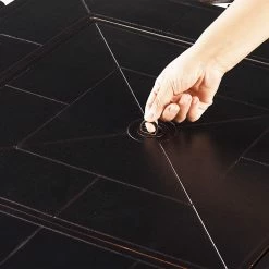 Cheapest 👏 Conversation Sets Oakland Living Canyon Mayan Aluminum 5 Piece Propane Fire Pit Chat Set ⌛ -Hammocks store detail5OL1090