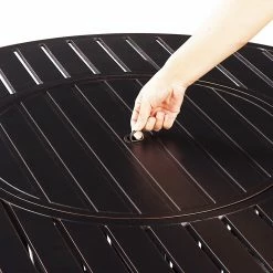 Promo 🥰 Conversation Sets Oakland Living Finland Italy Aluminum 5 Piece Propane Fire Pit Chat Set ❤️ -Hammocks store detail5OL1110