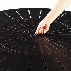 Coupon 😉 Conversation Sets Oakland Living Finland Nobu Aluminum 5 Piece Propane Fire Pit Chat Set 🎉 -Hammocks store detail5OL1112