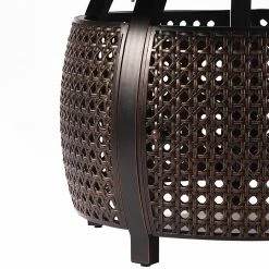 Outlet 🔥 Conversation Sets Oakland Living Rica Cliff Aluminum 5 Piece Propane Fire Pit Chat Set 💯 -Hammocks store detail6OL1107