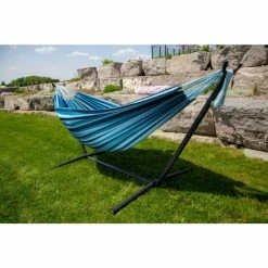 Top 10 😀 Hand Woven Vivere 9 Ft. Double Cotton Hammock With Stand 😀 -Hammocks store detail6VIV089