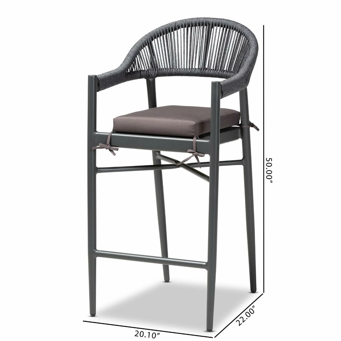 Best Pirce 👏 Bar Height Chairs Baxton Studio Wendell 28.5 In. Outdoor Bar Stool ⭐ 9 Best Pirce 👏 Bar Height Chairs Baxton Studio Wendell 28.5 In. Outdoor Bar Stool ⭐ - Image 9