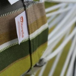 Wholesale 👍 Quilted Vivere Hammocks Dupione Sand Sunbrella Fabric Single Hammock And Stand Set 🎉 -Hammocks store detail7VIV011