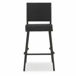 Buy ⌛ Best Selling Home Side Chairs Simone Patio Wicker Barstools 🔔 -Hammocks store detailBSHD2272
