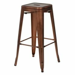 Outlet 🤩 Bar Height Chairs Commercial Seating Products Oscar Style Metal 30 In. Backless Patio Stool ✔️ -Hammocks store detailCOMM025