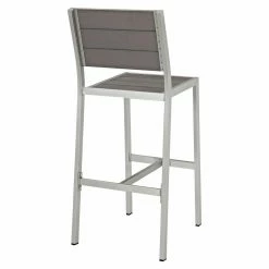 Best reviews of 😉 Side Chairs Modway Shore Aluminum Armless Outdoor Bar Stool ⭐ -Hammocks store detailEEI1288