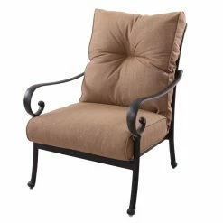 Cheap 🎉 Conversation Sets Darlee Santa Anita Cast Aluminum 5 Piece Patio Propane Fire Pit Conversation ⭐ -Hammocks store detailELIT492