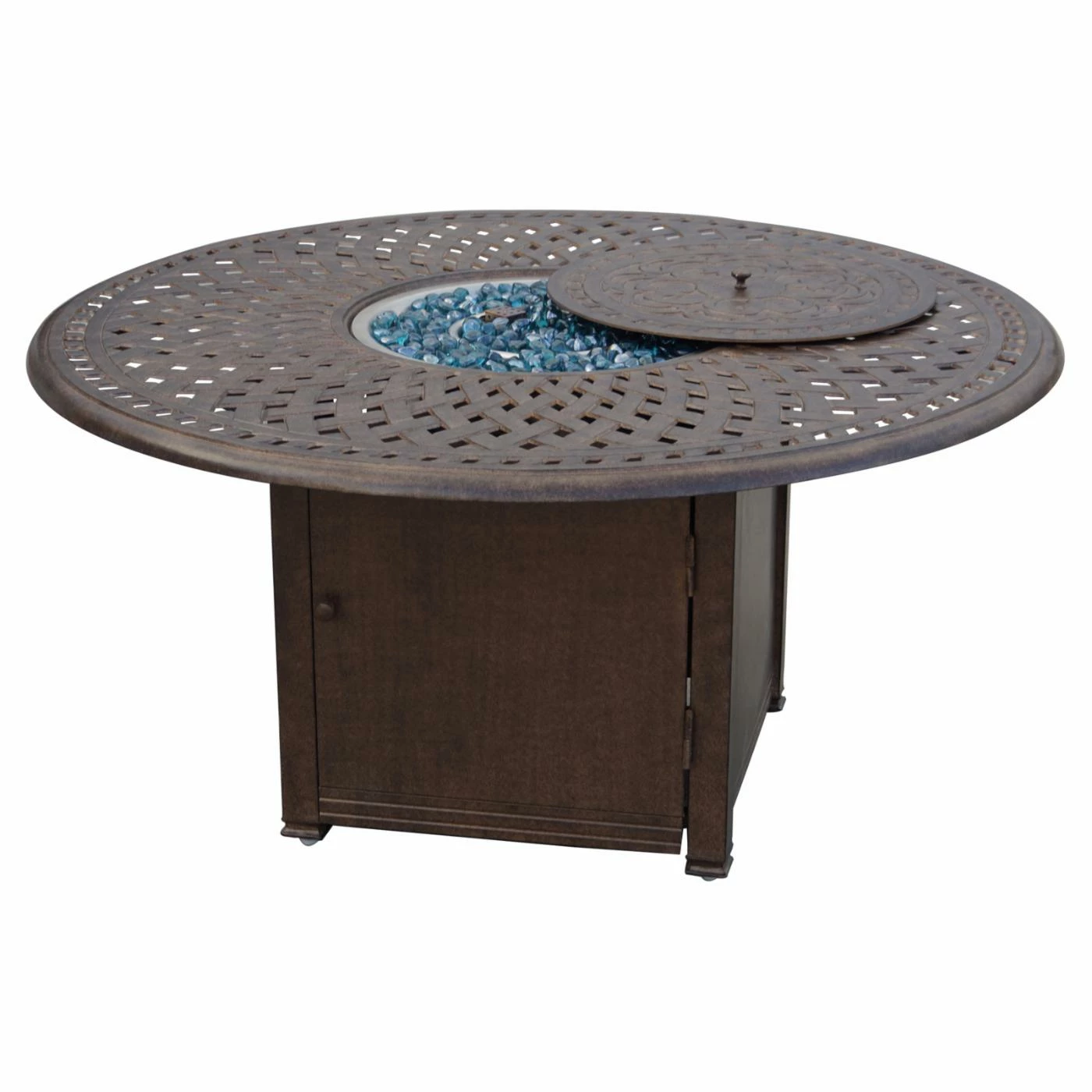 Wholesale ๐ Patio Dining Sets Darlee Sedona 5 Piece Aluminum Round Counter Height Fire Pit Patio Dining Set ๐ 3 Wholesale ๐ Patio Dining Sets Darlee Sedona 5 Piece Aluminum Round Counter Height Fire Pit Patio Dining Set ๐ - Image 3