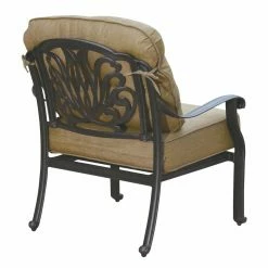 Promo 🤩 Conversation Sets Darlee Elisabeth 5 Piece Club And Swivel Chair Propane Fire Pit Conversation Set ⌛ -Hammocks store detailELIT802