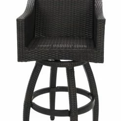 Best reviews of 💯 RST Brands Swivel Chairs RST Deco Wicker Swivel Patio Barstools - Set Of 2 🌟 -Hammocks store detailFLO341