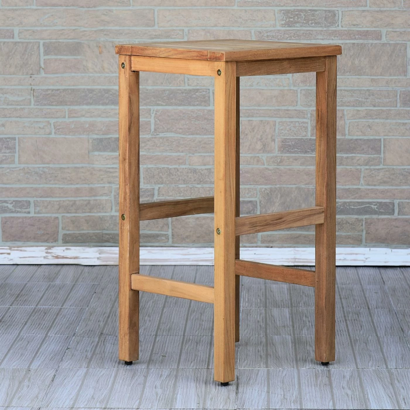 Wholesale 👏 Bar Height Chairs Amazonia Harrison Teak Patio Bar Stool 🎁 3 Wholesale 👏 Bar Height Chairs Amazonia Harrison Teak Patio Bar Stool 🎁 - Image 3