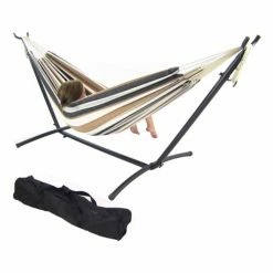 Flash Sale π Sunnydaze Decor Fabric Sunnydaze Double Brazilian Double Hammock With Stand π 6 Flash Sale π Sunnydaze Decor Fabric Sunnydaze Double Brazilian Double Hammock With Stand π -Hammocks store detailNETH090