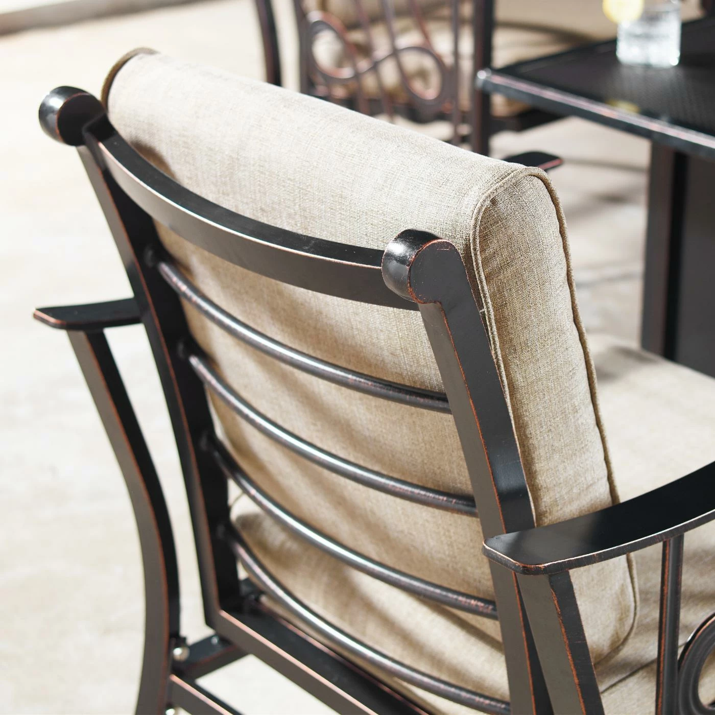 Cheap 🤩 Conversation Sets Oakland Living Egypt Regis Aluminum 5 Piece Propane Fire Pit Chat Set 🛒 3 Cheap 🤩 Conversation Sets Oakland Living Egypt Regis Aluminum 5 Piece Propane Fire Pit Chat Set 🛒 - Image 3