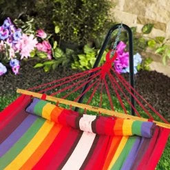Wholesale 🔔 Fabric Bliss Hammocks 48 In. Hammock With Pillow 🤩 -Hammocks store detailSOE363