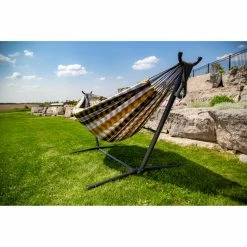 Top 10 😀 Hand Woven Vivere 9 Ft. Double Cotton Hammock With Stand 😀 -Hammocks store detailVIV089