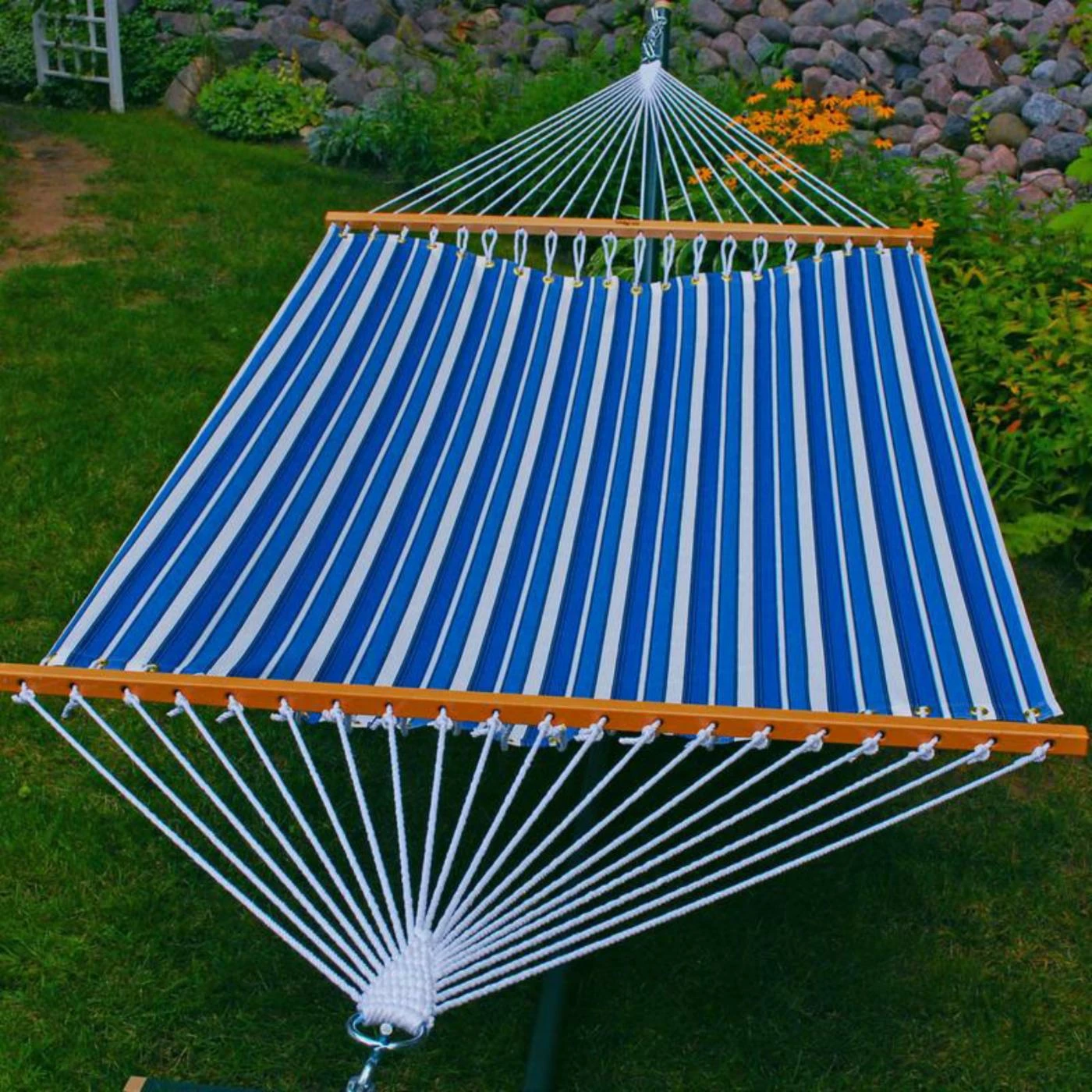 Best Sale π Algoma 11 Ft. Fabric Single Hammock 𧨠2 Best Sale π Algoma 11 Ft. Fabric Single Hammock 𧨠- Image 2