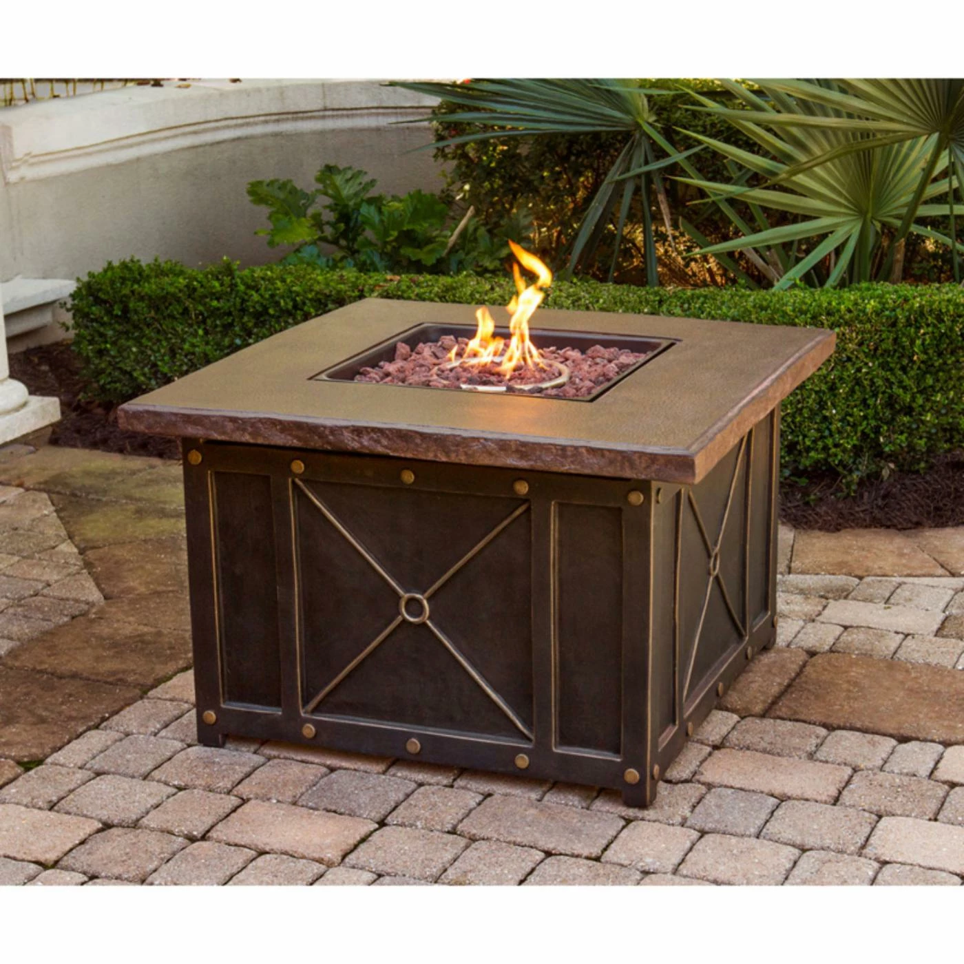 Deals ❤️ Conversation Sets Hanover Monaco Aluminum 5 Piece Fire Pit Chat Set With Durastone Fire Pit 💯 2 Deals ❤️ Conversation Sets Hanover Monaco Aluminum 5 Piece Fire Pit Chat Set With Durastone Fire Pit 💯 - Image 2