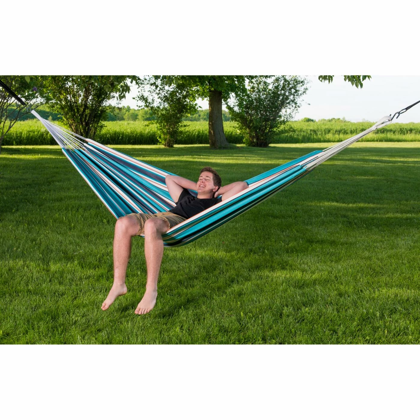 Brand new ✔️ Vivere Hammocks Fabric Vivere Brazilian Double Sunbrella Hammock 🥰 2 Brand new ✔️ Vivere Hammocks Fabric Vivere Brazilian Double Sunbrella Hammock 🥰 - Image 2