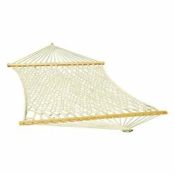 Best Sale ❤️ Algoma 11 Ft. Cotton Rope Single Hammock 👏