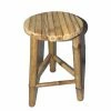 Cheapest 🌟 Side Chairs Bamboo54 Wood Backless Patio Bar Stool 😀