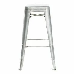 Outlet 🤩 Bar Height Chairs Commercial Seating Products Oscar Style Metal 30 In. Backless Patio Stool ✔️