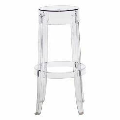 New 🌟 Counter Height Chairs Commercial Seating Products Kage Bar Height Polycarbonate 30 In. Backless Outdoor Stool ✔️