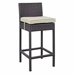 Cheap 🔥 Side Chairs Modway Convene Lift Wicker Outdoor Bar Stool ⭐