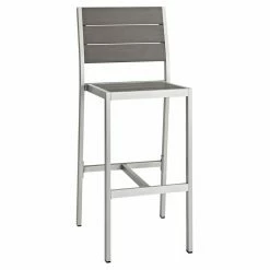 Best reviews of 😉 Side Chairs Modway Shore Aluminum Armless Outdoor Bar Stool ⭐