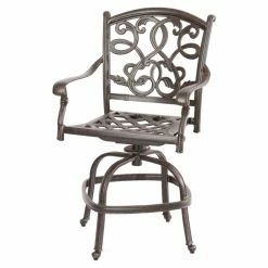 Cheap ✨ Swivel Chairs Darlee Santa Monica Swivel Patio Bar Stool - Set Of 2 🌟